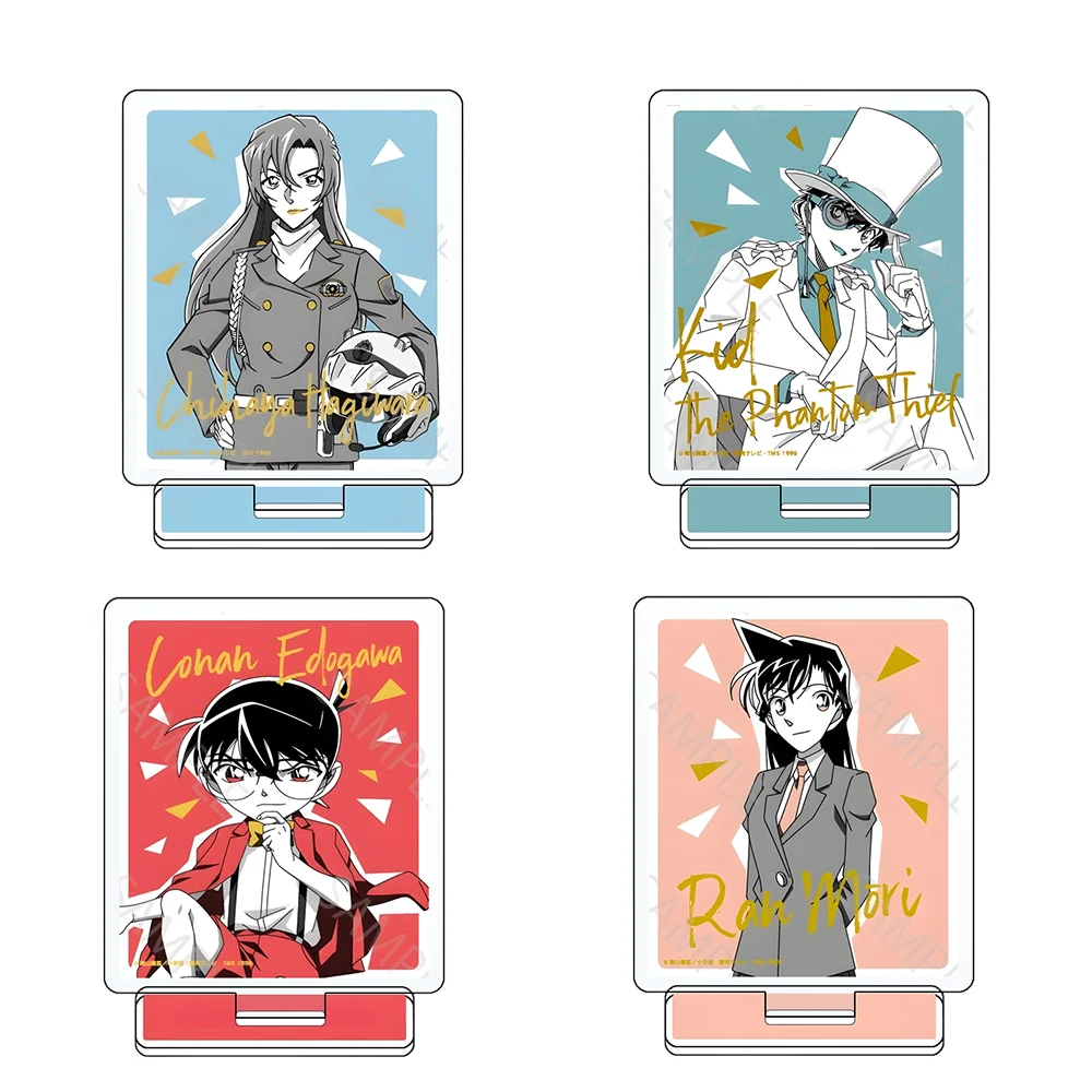 

Anime “Case Closed” 10CM Acrylic Stand keychain- ‘Shinichi Kudo&Ran Mouri’ Desktop Ornament Birthday Gift