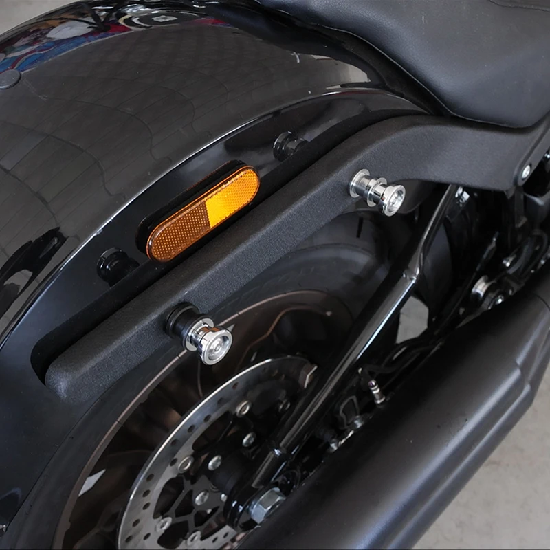 Motorcycle Saddlebags/Sissy Bar Docking Kit For Harley Softail FXLR FXBB FLSB FLHCS Sport Glide Fat Bob Low Rider 2018-up view 4