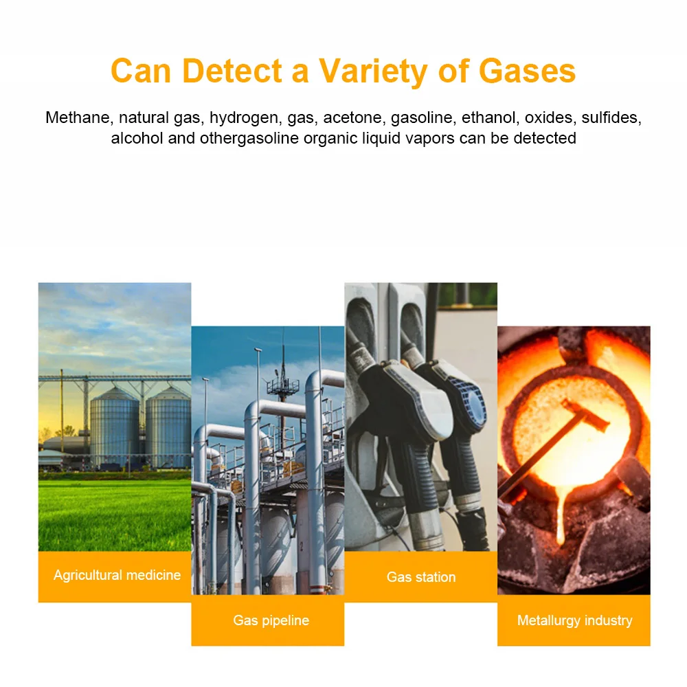 Halogen Detector Air Conditioning Refrigeration System Detect Tool CO Detector Combustible Gas Teste Sound Light Vibration Alarm