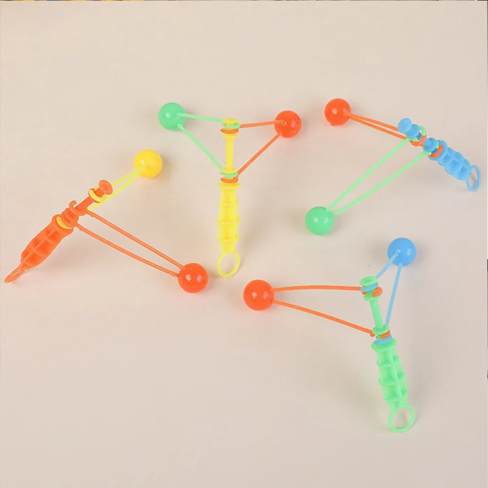 30 Pcs Hand Cranked Bumper Ball Click Noisemakers Clappers Plastic Interesting Clackers Toys Nostalgia Child