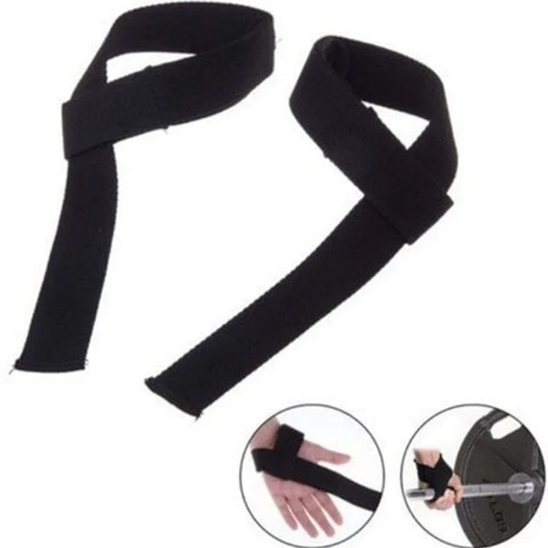 WePackage-Sangles de levage de gymnastique pour hommes et femmes, ceinture de poids de poignet, gants de musculation, fitness, Crossfit, BarHavana