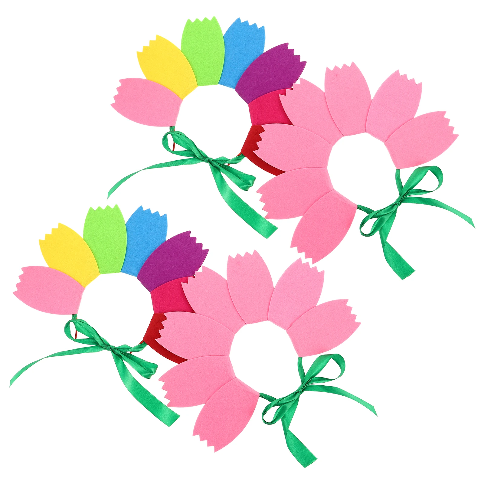 

4pcs Sunflower Hairband Children's Headband Lightweight Kids Birthday Party Photo Prop Toddler Flower Costume School Event Decor