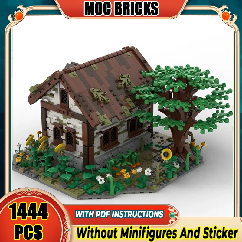 

Модель с видом на улицу, модель Moc, строительные блоки, модель сельского дома, технология, кирпич, сделай сам, сборка, строительная игрушка, праздничные подарки