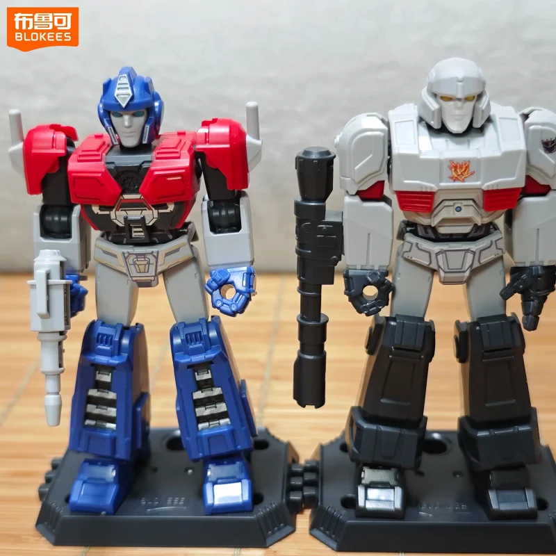 Hot Bloks Group Transformers One Optimus Prime Ironhide Hound แจ็คไฮดรอลิก Sentinel Prime ประกอบเคลื่อนย้ายได้รุ่น Blokees ของเล่น