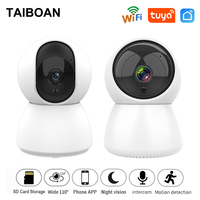 Smart WiFi Camera 360 Angle 1080P Night Vision Webcam Video IP Camera Can talk back Home Security Monitor for TUYA Smartlife APP