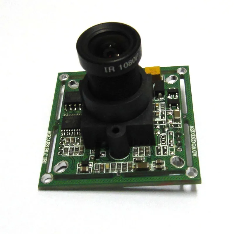 1/3' 420TVL CCD IR Color CCTV Camera Board PCB Mainboard Analog CVBs Module with 1080p Lens