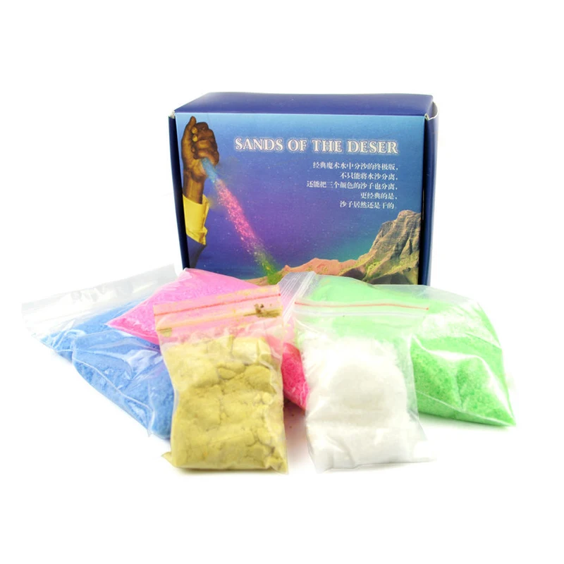 Sands of the Desert Magic Trick Magic Sand in Water Amazing Show Close Up Magic Accessories Stage Magic Toys