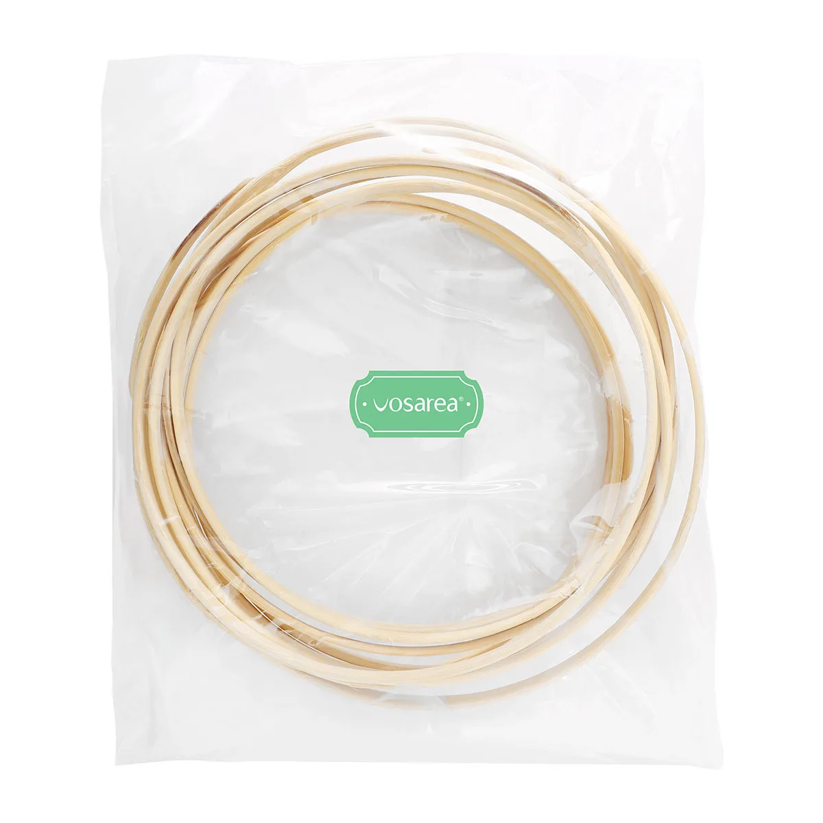 

10pcs 20Cm Bamboo Dream Catcher Ring Round Embroidery Hoop Diy Craft Tool For Macrame Bead Plant Hanger Home