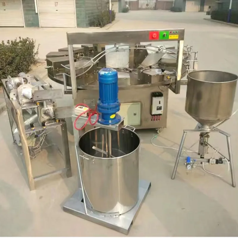 상업용 아이스크림 와플 콘 에그롤 메이커 / 아이스크림 콘 제조기