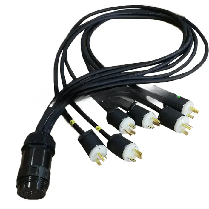 For 19Pin Socapex To Edison Plugs Break-out Break-in Cables