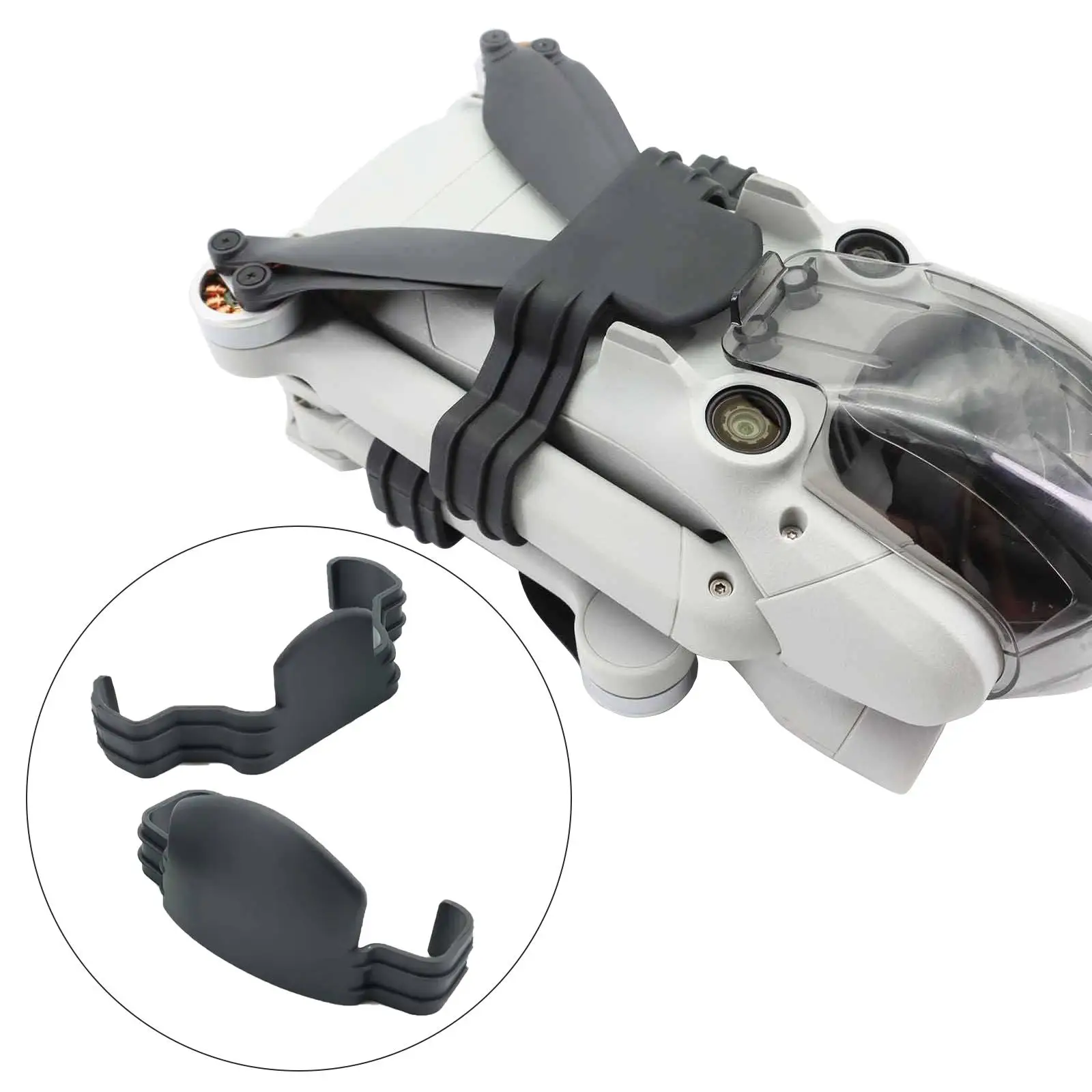 Propeller Holder Protective Fixer Props Blades Holder Paddle Clip Protector for DJI Mini 3 Pro Accessories Flexible Portable