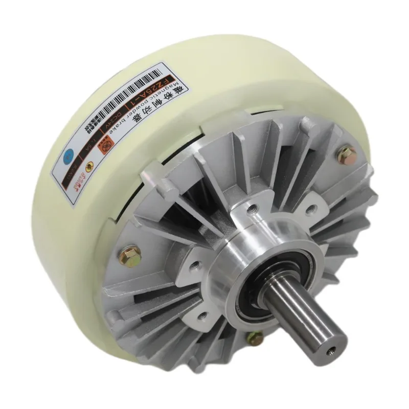 25N.m Single Shaft Magnetic Powder Brake for Printing Machines Unwinding Rewinding Magnetic Powder Brake