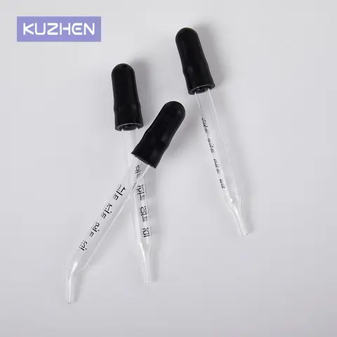 5pcs or 1pc Essential Oil Dropper 2 Types Glass Liquid Droppers Fit for Essential Oils 0.25 0.50 0.75 1 Scaled