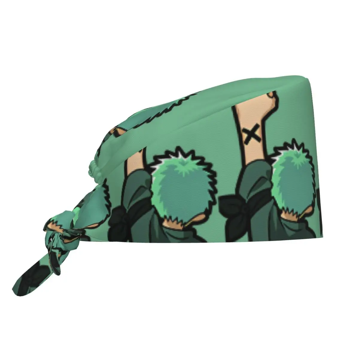 

Custom Zoro O-One P-Piece Nursing Work Cap Surgical Scrub Caps Nursing Hair Hats Work Scrubs Hat for Hospital Pharmacy