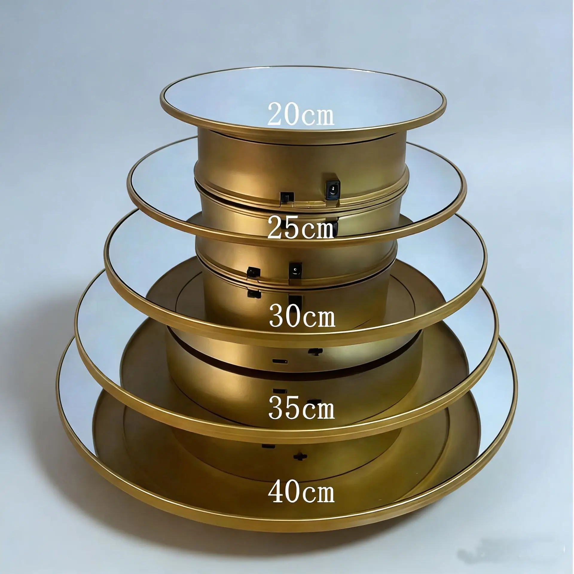 Cross-border live room automatic rotating display table, jewelry photo and video photography, electric rotating display stand