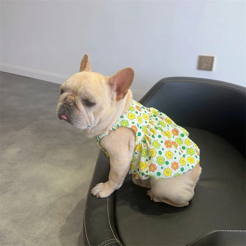 

Pug Dog Clothes French Bulldog Dress Skirt Poodle Bichon Frise Schnauzer Frenchies Dog Costume Apparel Dropshipping Pet Products
