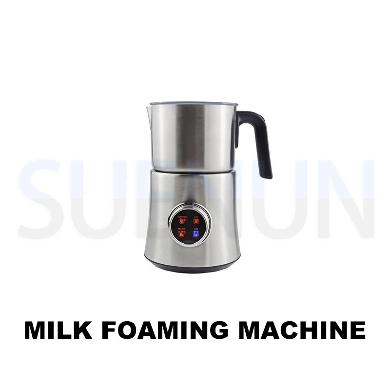 

Fully Automatic Milk Frother Household Stainless Steel Milk Frother Electric Coffee Milk Heating Milk Frothing Machine 220V 110V