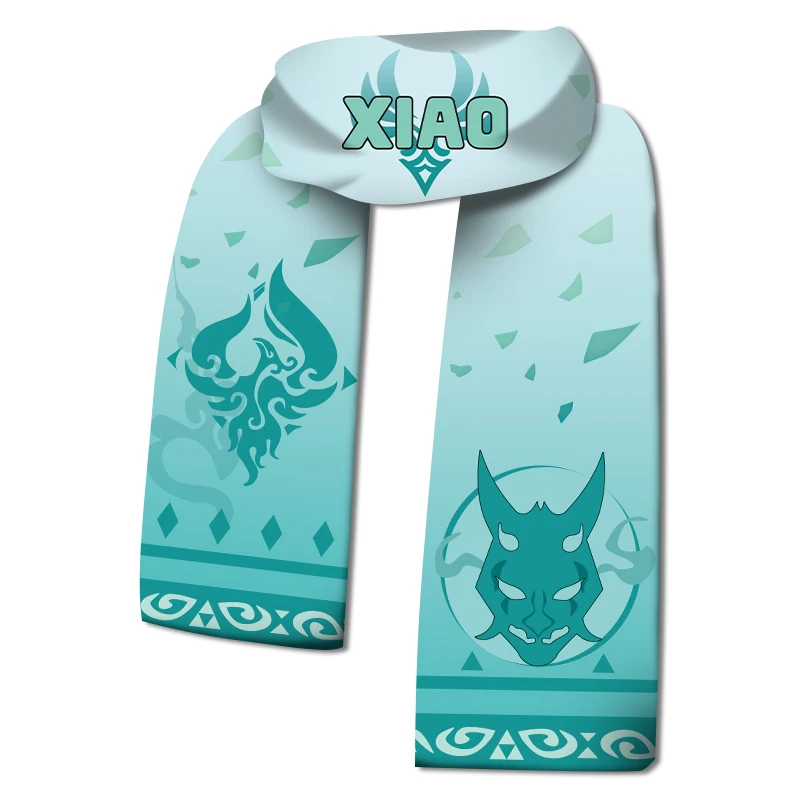 Anime Genshin Impact Cosplay Fine Goods Autumn and Winter Birthday Gift Comfort Withstand The Cold Scarf Keep Warm Neckerchief