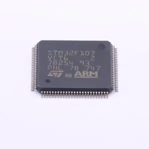 

100% Original Quantity of 10 STM32F107VCT6 LQFP-100(14x14) Microcontroller MCU MPU SOC STM32F107VCT6