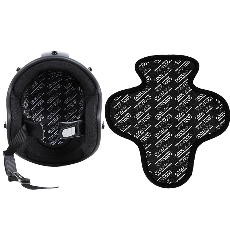 

NewNew Motorcycle Helmet Insert Liner Cap Cushion Pad Quick-drying Breathable Sweat Wicking Helmet Insulation Lining Pad
