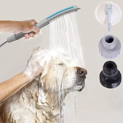 Pet Shower Sprayer Attachment Dog Shower Head Accessories Dog Shower Brush for Fast and Easy at Home Dog Cleaning