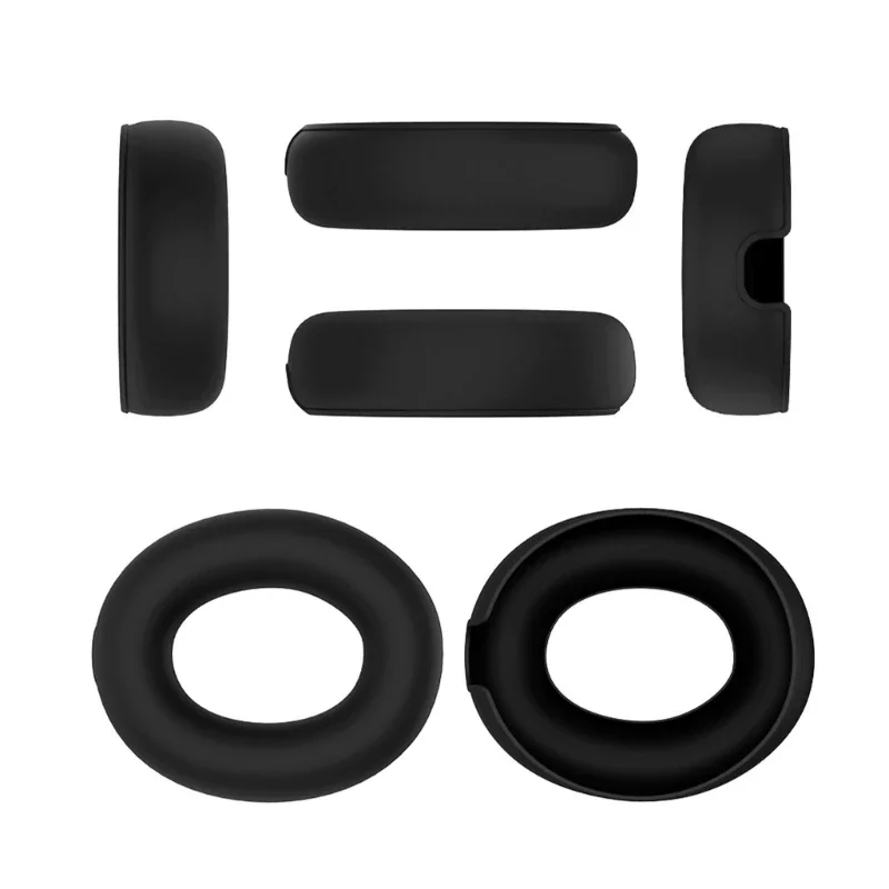 Replacement Silicone Ear Pads Cushion Cover For Beats Studio Pro Headphone Headband EarPads Earmuff Protective Case Sleeve