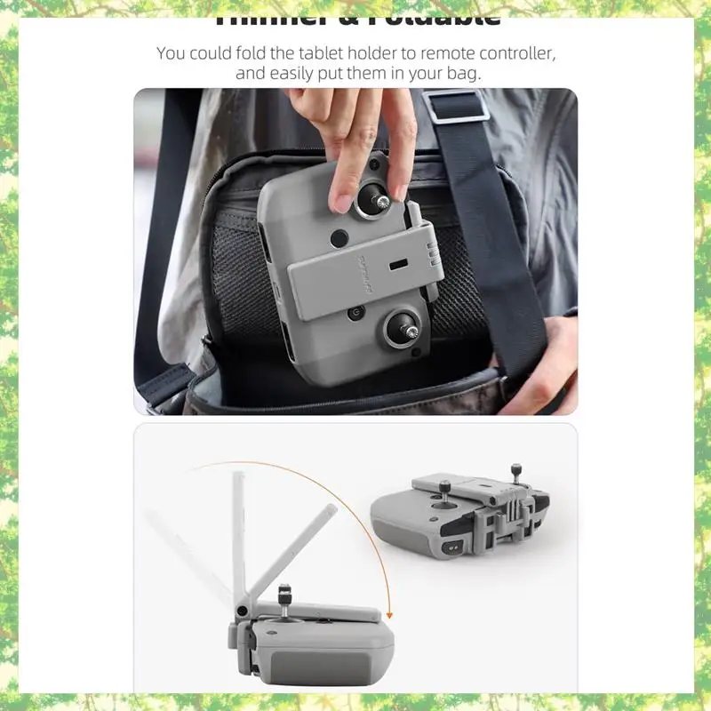 

Smart-SUNNYLIFE Folding Tablet Holder For DJI NEO/Mini4 Pro/AIR 3S Disassembly-Free Phone Tablet Holder For RC-N3/2/1 Remote Con