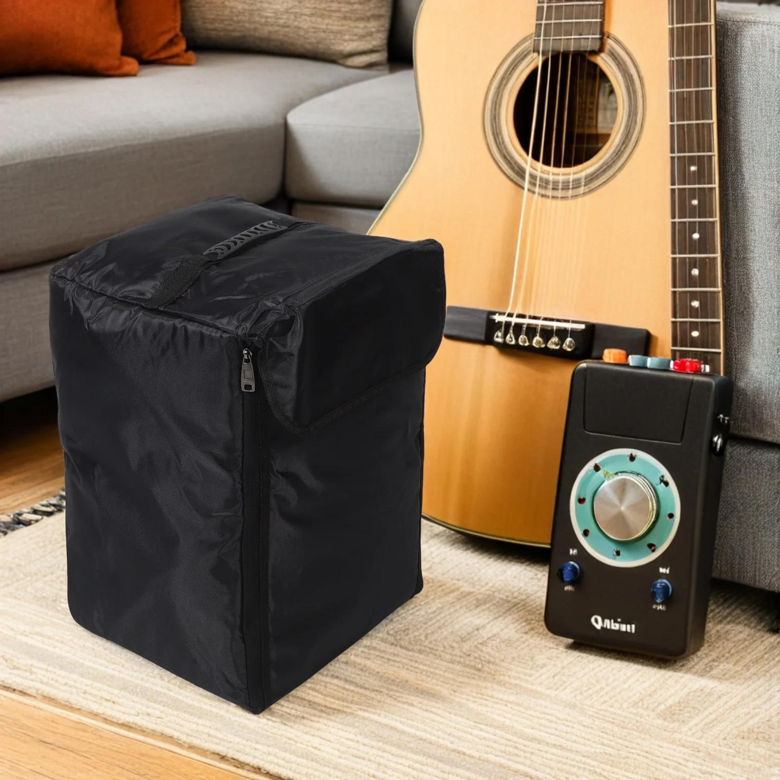 

Cajon Backpack Case Black Thick Padded Protective Percussion Drum Carrier Double Strap Portable Cajon Gig Bag Drum Carrier