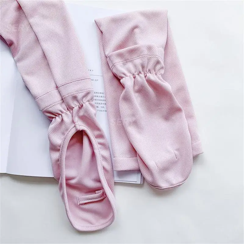 1~10PAIRS Loose Fitting Sunscreen Gloves Ventilate Sleeve Ice Fabric Summer Ice Silk Sleeves Arm Covers Sunscreen Sleeves