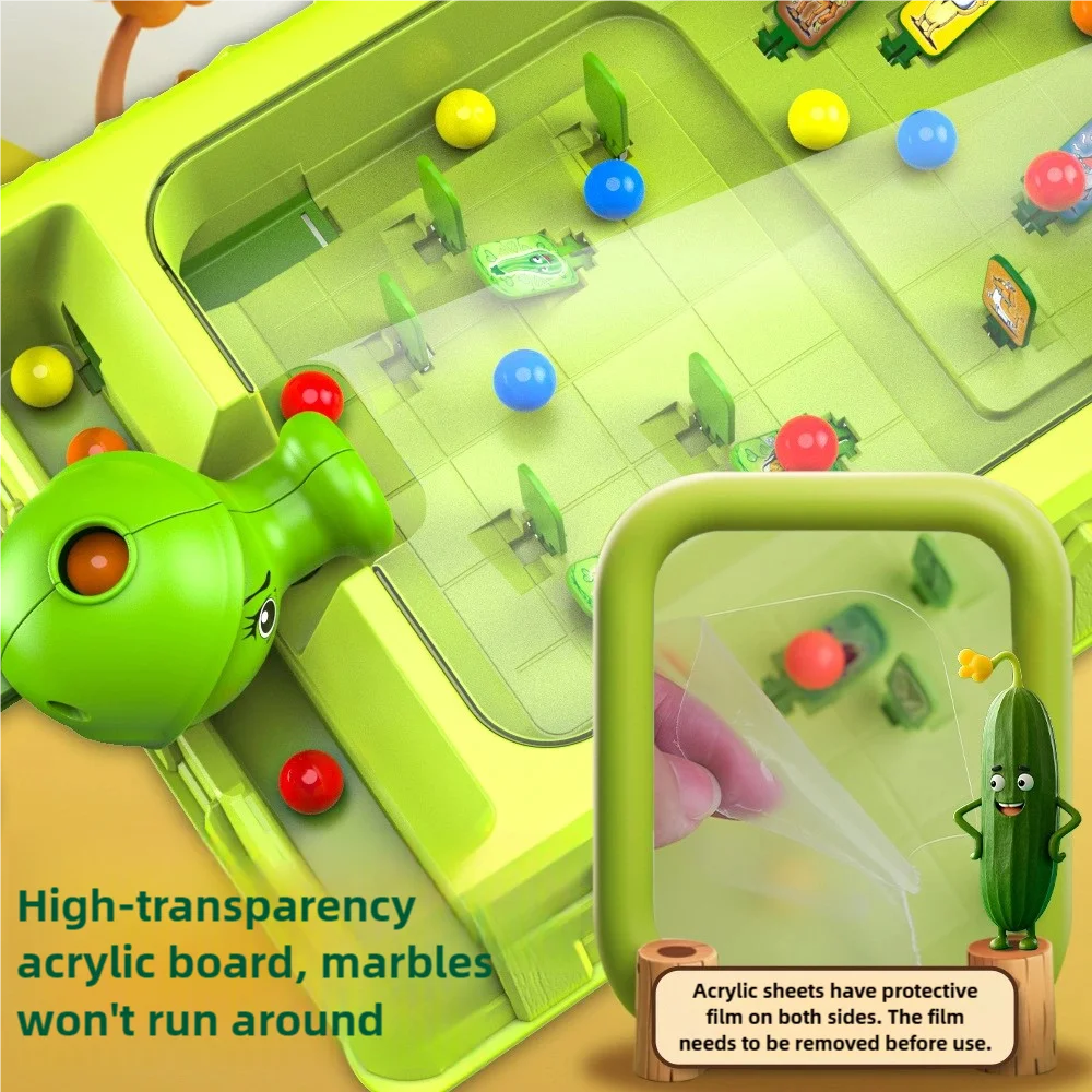 Battle Uitwerpen Speelgoed Ouder-kind Interactieve Dubbele Flipperkast Schiettafel Desktop Denkspel Educatief Kinderspeelgoed