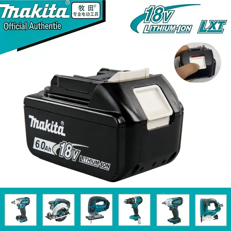 HoT 100% Original Makita 6Ah for Makita 18V Battery Replacem