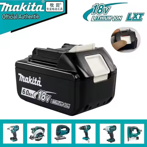 HoT 100% Original Makita 6Ah for Makita 18V Battery Replacement Lithium Battery