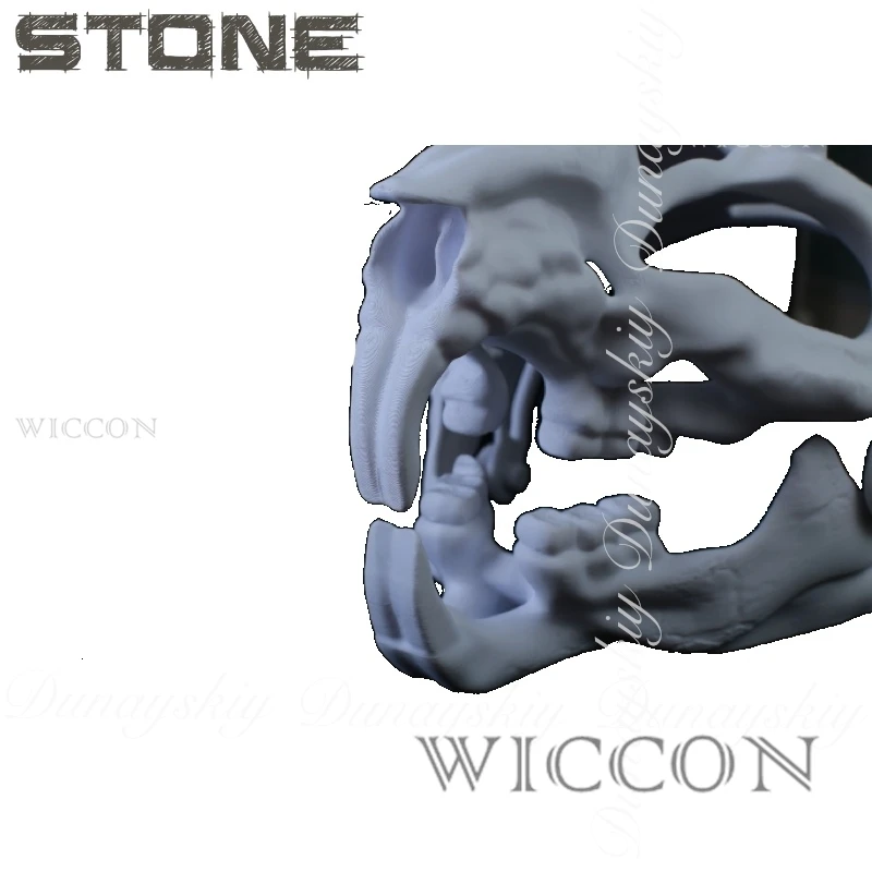 

Halloween Anime The Long Type Monster Beast Skull Cosplay With 3D Printed Technology In White Color Cosplay Costume Anime Single