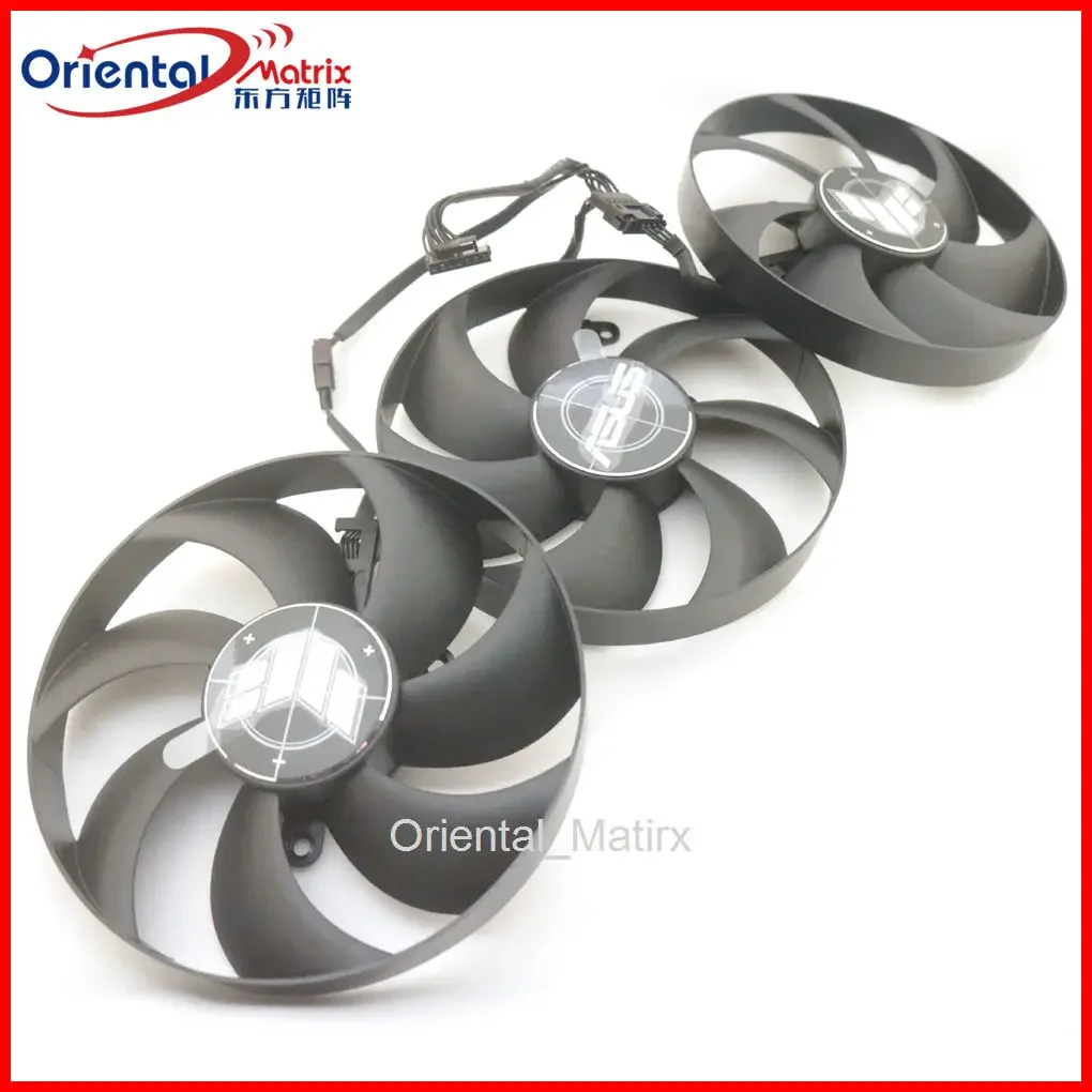 

3pcs/lot CF1015U12D DC12V 0.55A 105mm GPU Fan For ASUS RTX4080 4090 RX7900XT TUF Graphics Card Cooling Fan