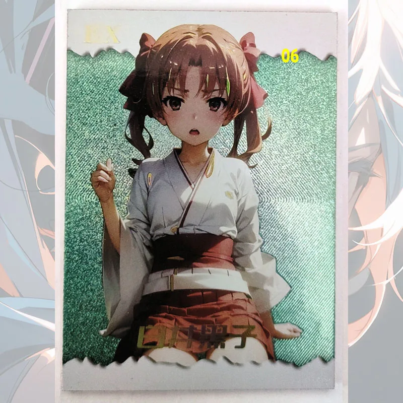 NEW Anime Goddess Story Sexy stunner EX card Rem Misaka Mikoto Mai Shiranui Game Collection boy Birthday Christmas gifts