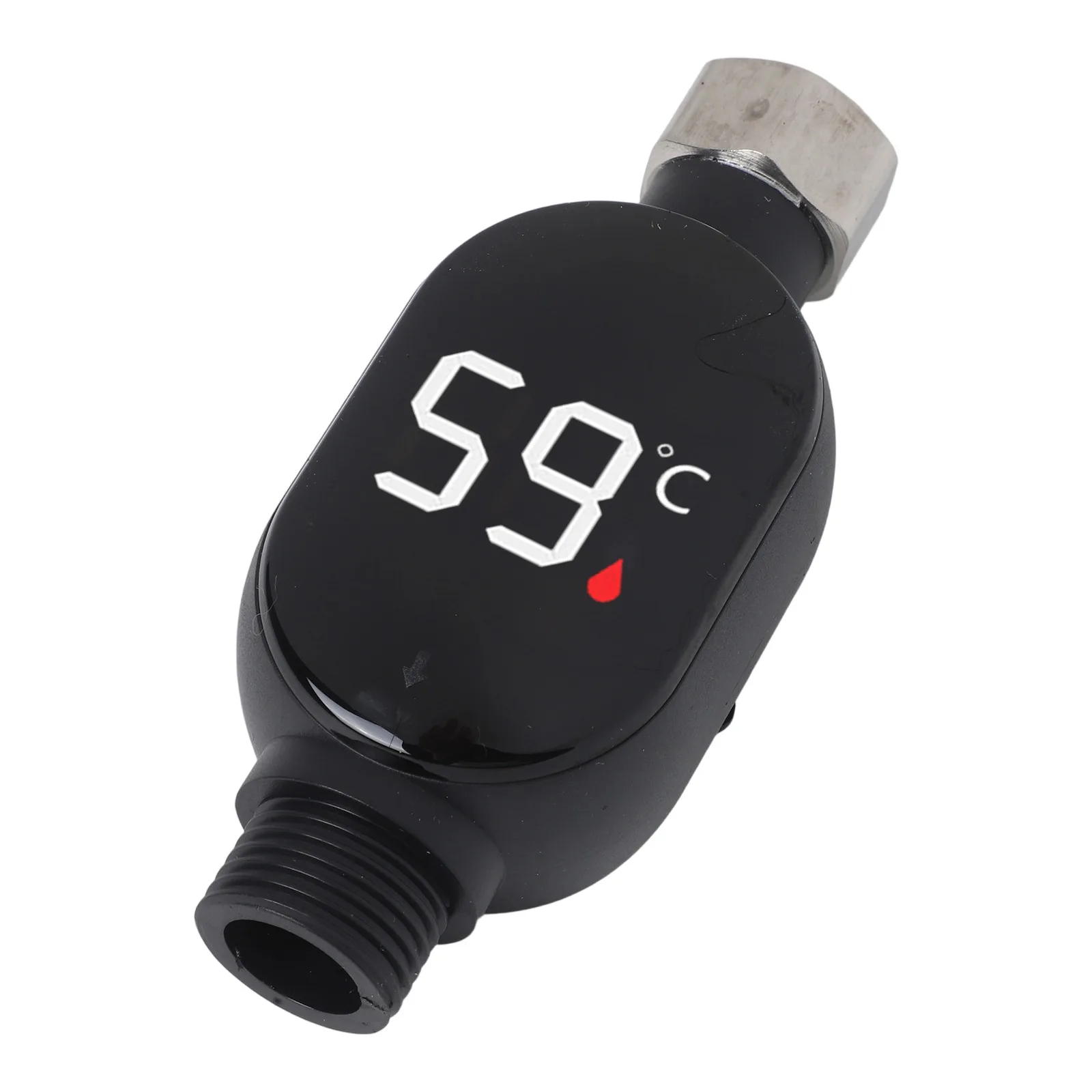 LED Display Home Shower Faucets Water Thermometer Water Temperature Monitor 0-99℃ Bathing Temperature Meter