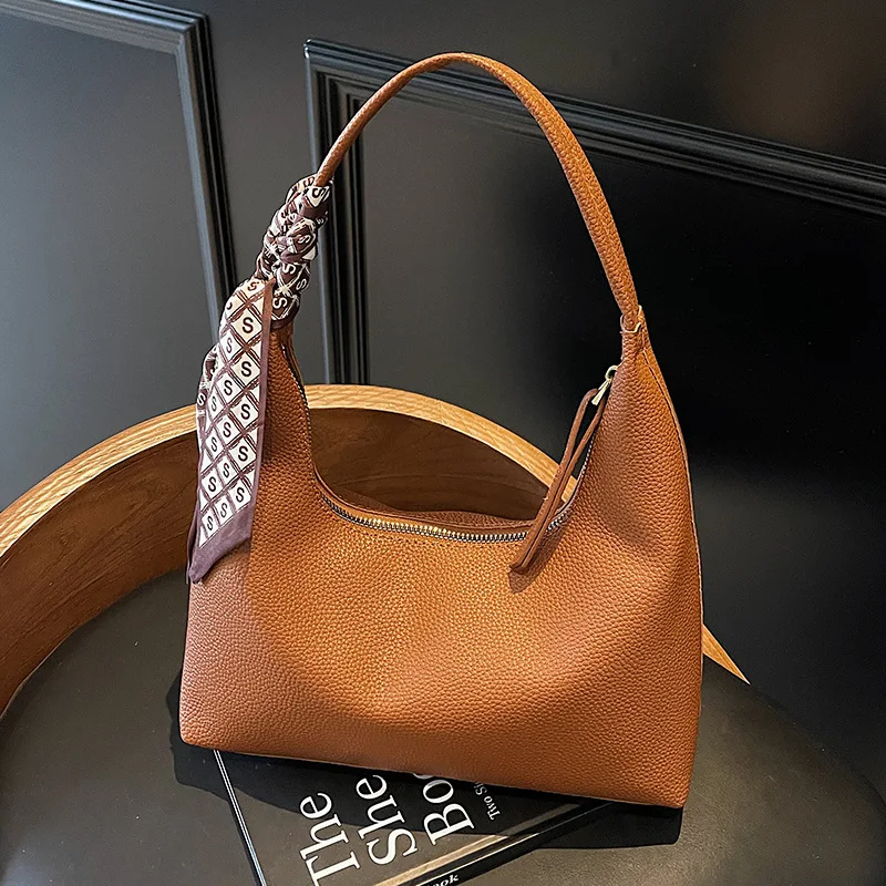 

2025 New Korean-style Fashion Trend, Niche Design, Versatile Single-shoulder Underarm Bag for Commuting