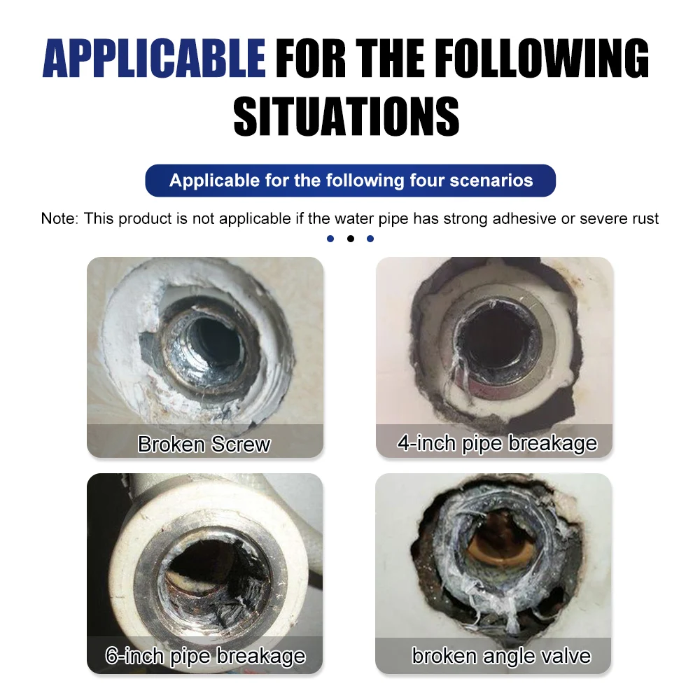 Set di punte da trapano per estrattore di viti a doppio scopo tubo dell'acqua danneggiato viti a bullone rotto strumenti di rimozione rubinetti per la riparazione della filettatura della valvola del rubinetto