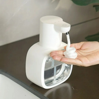New Wall Mounted Automatic Soap Dispenser Foam Smart Hand Washing Machine 500ml Liquid Rechargeable Bathroom Induction Sensor