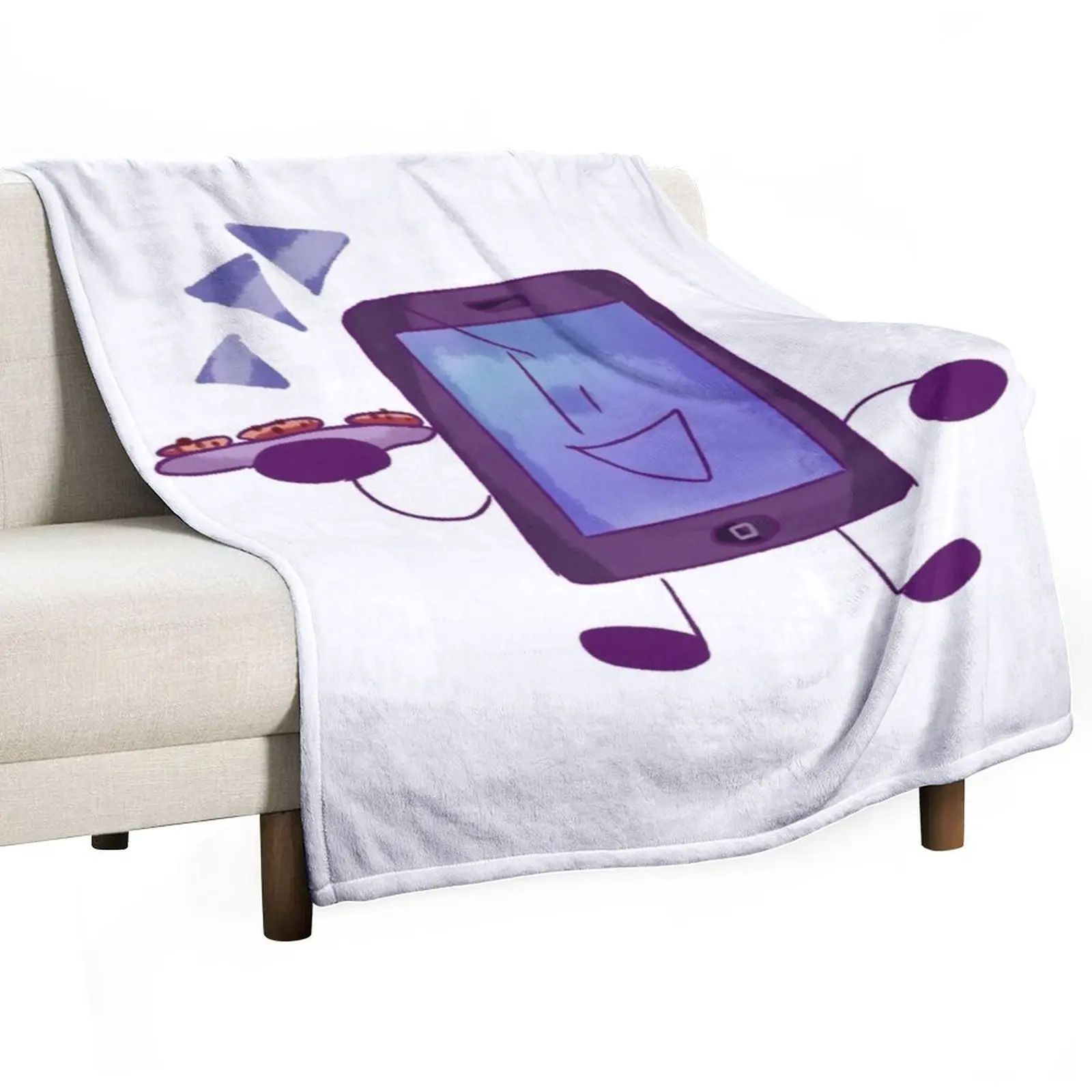 

MePhone4 Throw Blanket Plaid Travel wednesday Bed linens Blankets