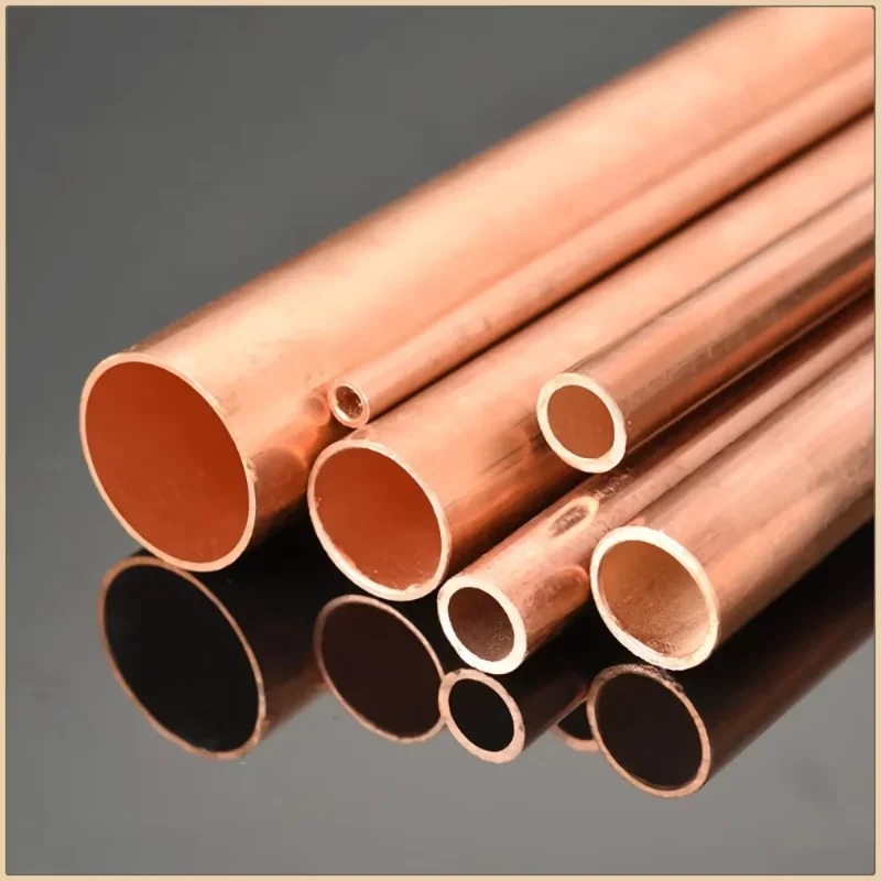 Hard Copper Tube Straight Pipe OD 6/7/8/9/10/11/12/14/16/20/22/25/30/35mm 99.9%Pure Coppers Tubes Hollow Length 500mm