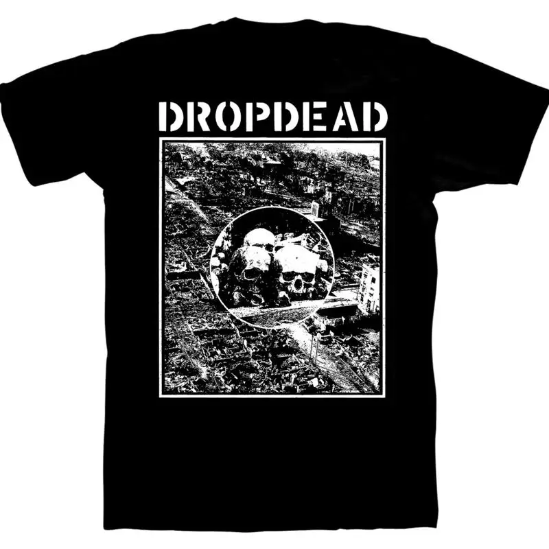 

Dropdead Band Skull T Shirt Black All Sizes S 5Xl Xz385