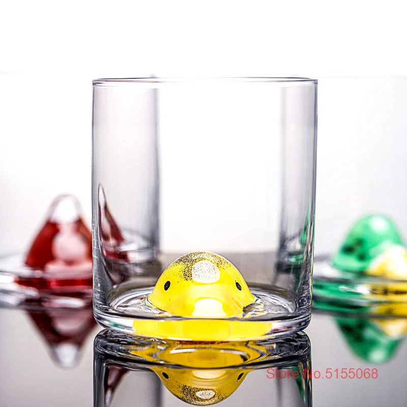 New Friends Whiskey Glass Colorful 3D Animal Head Wine Glass Nordic Style Bear Water Cup Bird Coffee Cup Beer Mug Dropshipping