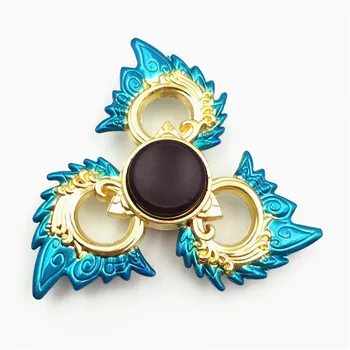 Kleurrijke Metalen Fidget Hand Spinner Vinger Focus Speelgoed Volwassen Regenboog Zinklegering Ninja Shuriken Sharingan Speelgoed voor Volwassen Lager Speelgoed