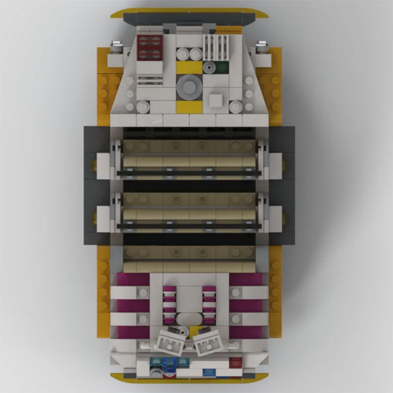 Blocs de construction Moc, vieux véhicule de Transport Jeep, technologie de modèle, blocs de construction modulaires, jouet cadeau pour enfants, ensemble de bricolage d'assemblage