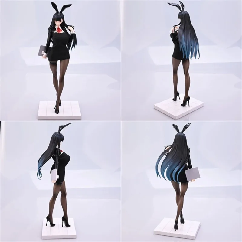 1/4 Scale Large Size Bunny Girl Office Lady Anime PVC Figure Collectible Desktop Decoration For Anime Fans Otaku Birthday Gift