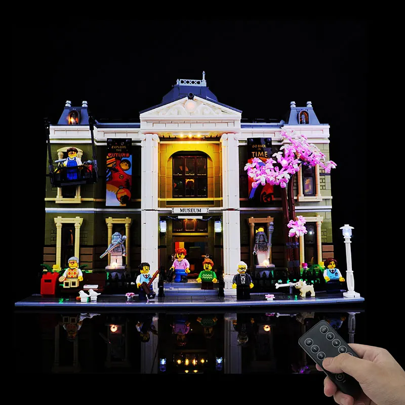 Kit de luz LED para LEGO 10326, lámpara decorativa del Museo de Historia Natural, regalo DIY (no incluye bloques de construcción, juegos de ladrillos, modelo)