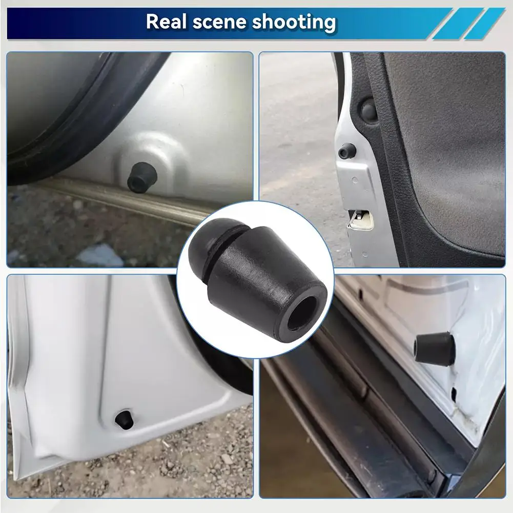 Non-destructive Installation Car Door Buffer Rubber Pad For Door Buffer Sealing Strip Trunk Shock Absorbing Gasket Rubber Pads