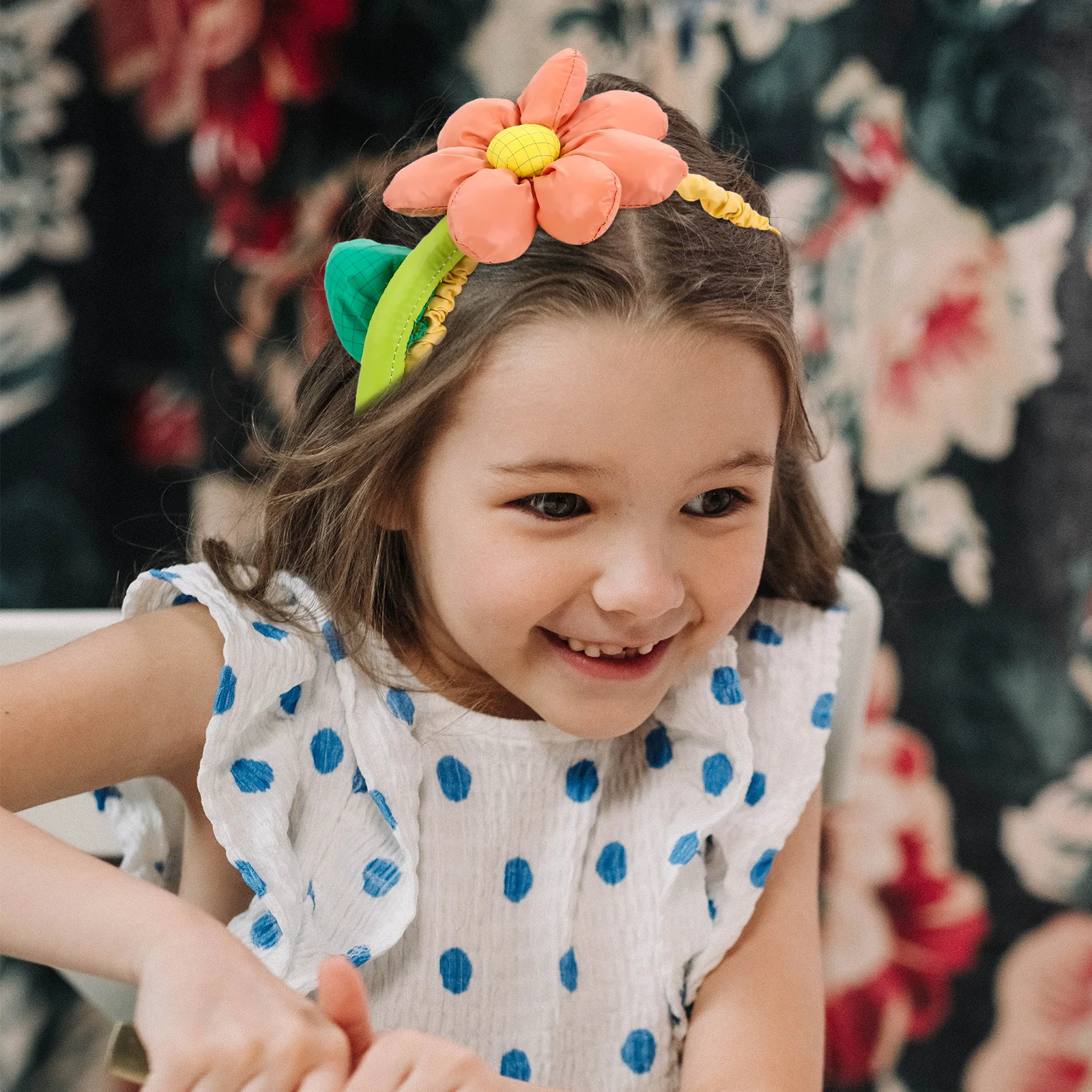 

Sunflower Hair Accessories Lovely Headb Kids Cloth Headdress R Headb Plastic Hair Accessory Cosplay Props Parties