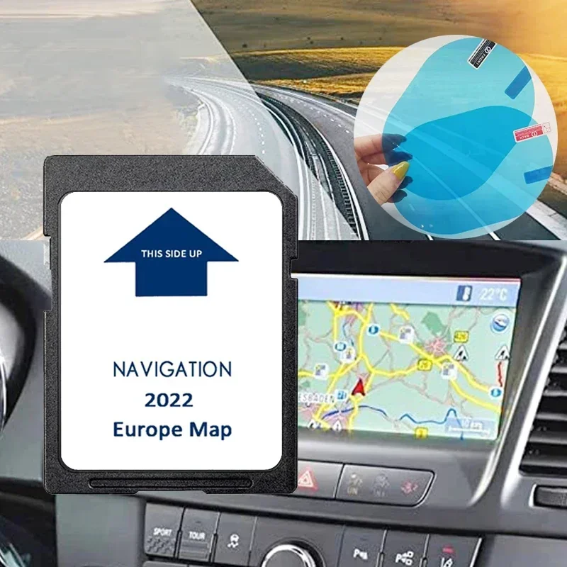 SD Card Navigation 8GB Full Version Europe Map GPS Sat Nav for IVECO Stralis Hi-Way